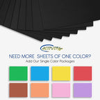 Black EVA Foam Sheets, 6 x 9 Inch, 2mm Thick - Image 3