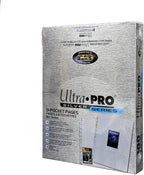 Ultra PRO - 11-Hole Punch 9-Pocket Pages Silver Series, 100 Pages to Store - Image 2