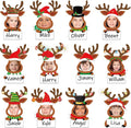 48 Set Christmas DIY Elk Cutouts by gisgfim