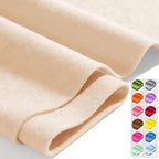 Light Apricot 36" X 36" Felt Fabric Sheet by Luceinvita