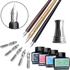 Calligraphy Set For Beginners, 3 Calligraphy Pens, 4 Ink Bottle 15ml, 20 - Image 6