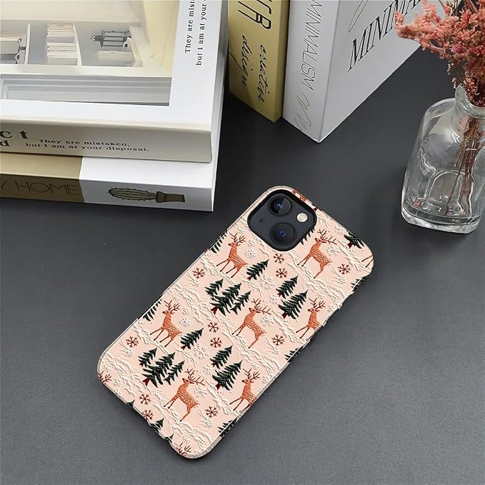 Case for iPhone 13/14, Scratch Resistant Hybrid Double Layer Hard - Image 5