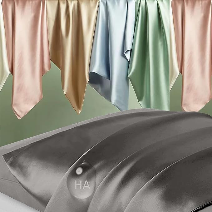 Silk Pillowcase for Hair and Skin, Mulberry Silk Pillow Cases King Size - Image 2