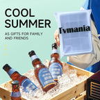 Tvmania Ice Cube Trays Set of 2, 15-Cube Silicone Molds - Image 7