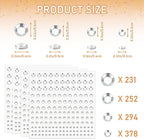 1155pcs Gemstone Stickers - Image 2