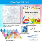 Artunion Framed Paint by Numbers Kit - Image 4