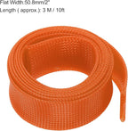 uxcell Expandable Sleeving, 2-inch 10ft Cable Sleeve - Image 3