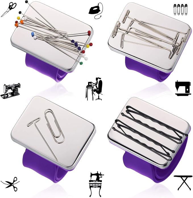 Magnetic Wrist Sewing Pincushion - Image 4
