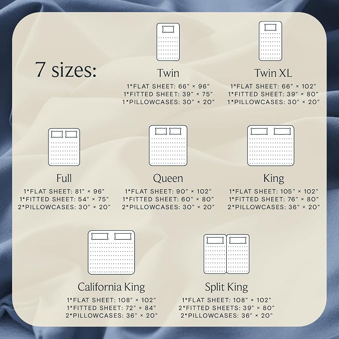 LuxClub 4 PC California King Sheet Set, Breathable Luxury Bed Sheets, Deep - Image 4