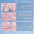 Topcee Weighted Blanket for Adults Queen Size Soft Cooling Heavy Blanket - Image 4