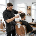 Professional Grooming Smock Unisex, Water Resistant Anti-Static | Hairdresser - Image 2