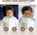 MR&HM Breathable Toddler Pillowcase 13"x18" Travel Pillow Case Set of 2 - Image 4
