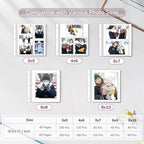 Popotop Large Photo Album Self Adhesive 4x6 5x7 8x10 Scrapbook Album DIY - Image 8