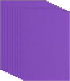 PATIKIL EVA Foam Sheet 10Pcs 12x8 Inch 2mm Thick Dark Purple | Easy Cutting EVA by PATIKIL