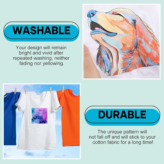 HTVRONT Sublimation HTV Sheets for Cotton Fabric - Image 4