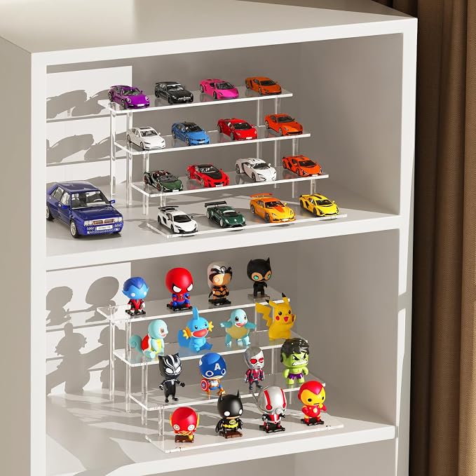 4 Tier Acrylic Display Risers, Cupcake Stand | Large Dessert Display - Image 7