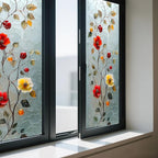 IVN Stained Glass Window Film Privacy Window Film Static Cling Window Film - Image 7