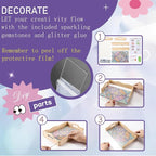 EWJRNSF Diamond Art Kits for Adults Wooden Serving Trays - Image 3