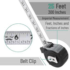 Mr. Pen- Retractable Tape Measure 25 ft, Easy Read | Steel Retractable - Image 3