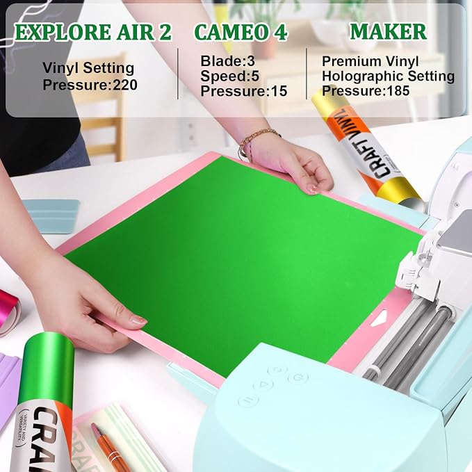 WRAPXPERT Metallic Green Permanent Vinyl, Home Decoration, Lime Green - Image 4