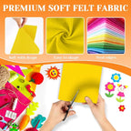 IONTACH 9" X 12" Soft Felt Sheets 1.6mm Thick | Felt Fabric - Image 4
