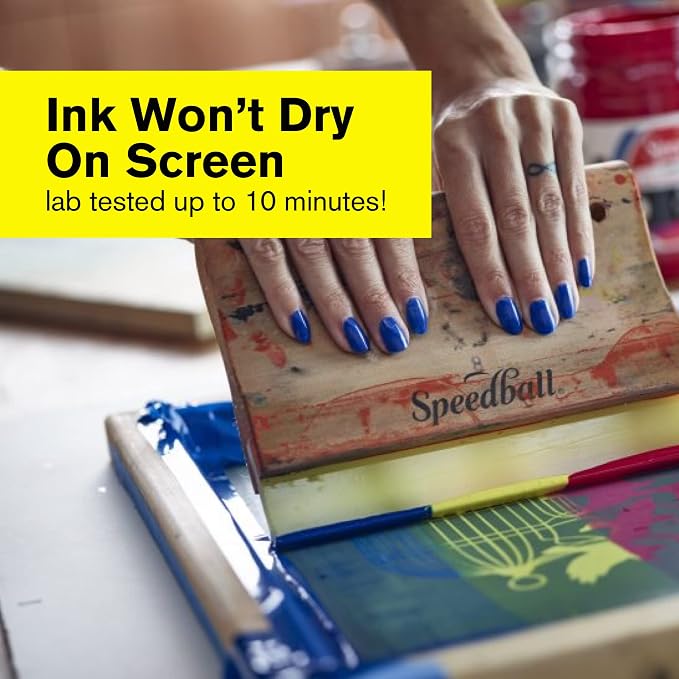 Speedball 004606 Fabric Screen Printing Ink, 32 fl. oz. - Image 5