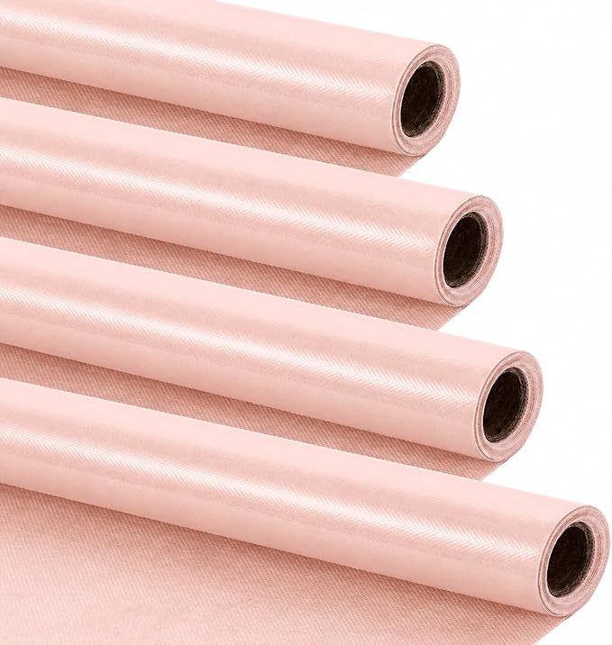 4 Rolls Blush Bulletin Board Paper Roll Non-Woven Bulletin Board Background by ClassyWhimsy