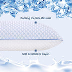 OSBED Cooling Adjustable Shredded Memory Foam Body Pillow - Image 2