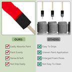 10 PCS Foam Paint Brushes, 1.6 Inch Sponge Brush - Image 4