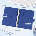 A5 Kpop Photocard Binder, PU Leather 6-Ring Album - Image 5