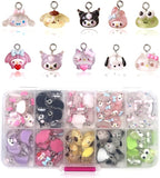 YOKUSHI 100PCS Cute Cartoon Resin Charms by YOKUSHI