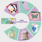 GO2CRAFT Accessories Bundle, Folded Card Stock, Card Mat, Weeding Tools - Image 5