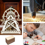 90 PCS Plywood Sheets for Crafts, Wood Boards for Crafts, Laser Cut Crafts - Image 7