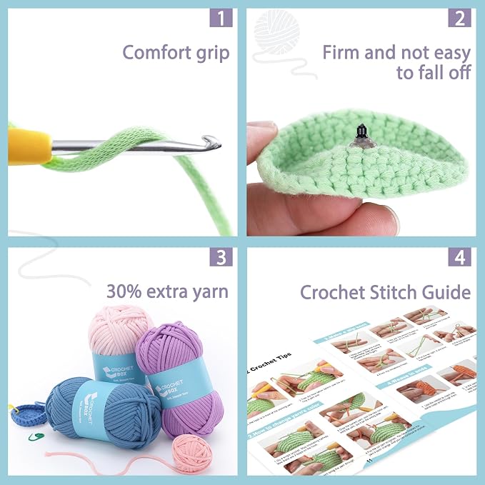 Crochet Kit for Beginners: Shiba Inu Crochet Kit, All You Need in, Include Easy - Image 5