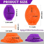 Sakolla 2 Pack Halloween 3D Human Brain Silicone Molds | Food-grade Silicone - Image 3