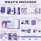 Draupnir Aesthetic Scrapbook Kit, Bullet Junk Journal Kit - Image 2