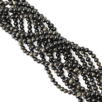 60PCS 6mm Natural Golden Obsidian Gemstone Round Loose Beads Crystal Energy - Image 4