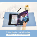 Custom Cheetah Tiger Galaxy Pencil Pouch - Image 4