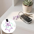 10 PCS Star Swivel Keychain Clasps, Colorful Swivel Lobster Clasp | Alloy Heavy - Image 5