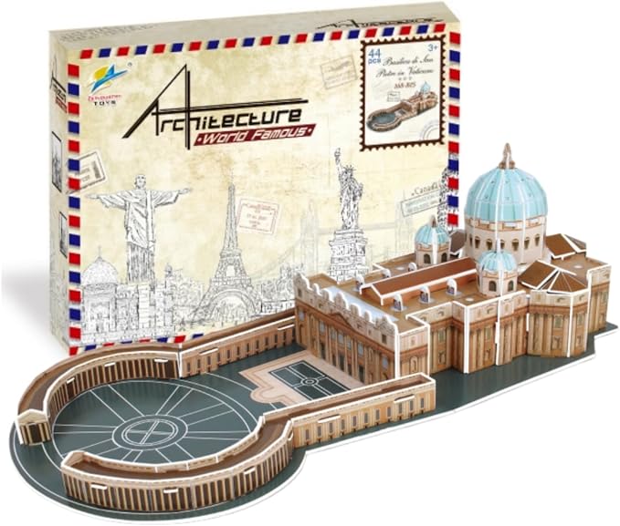 Architecture World Famous of 3D Puzzle.Build Your Own Collection of 17 Global by Unknown