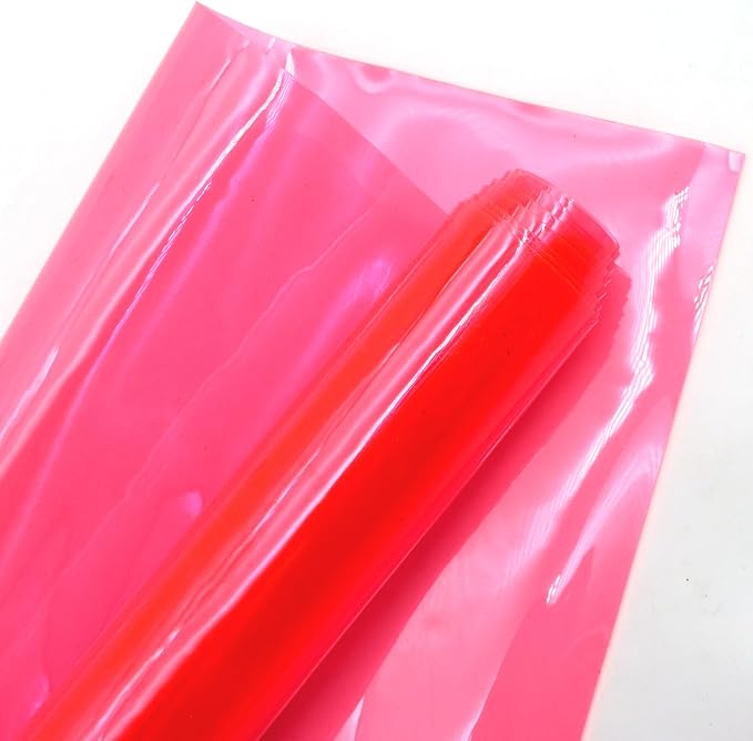 David accessories Transparent PVC Holographic Vinyl Sheets 1 Roll 11.8''x47'' - Image 2