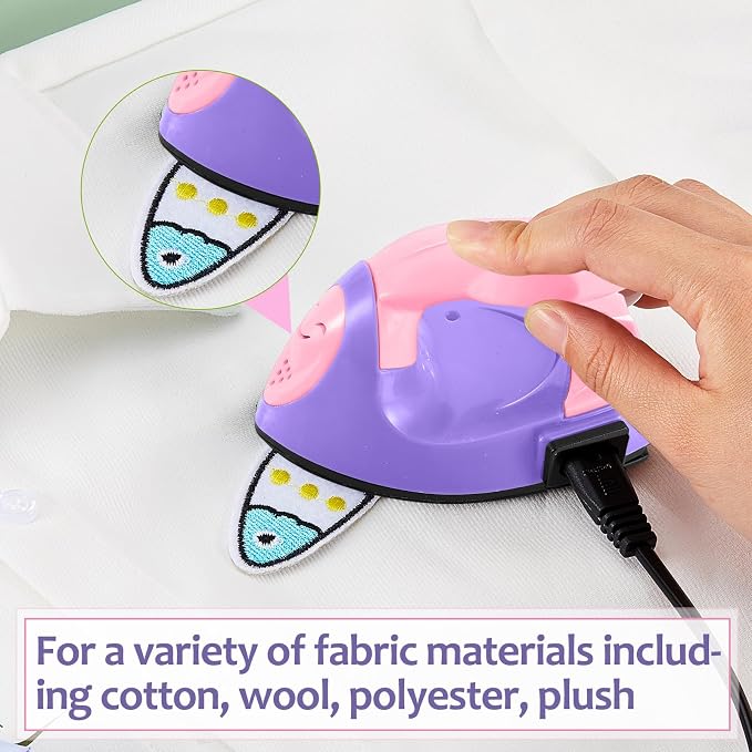 Honoson Mini Craft Iron Mini Heat Press Small Iron 3.93 x 2.36 x 2.76 Portable - Image 8