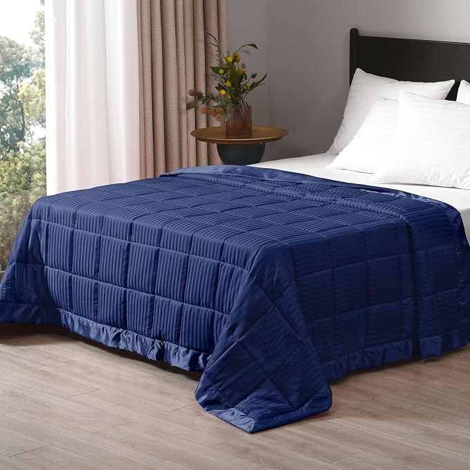 downluxe Weighted Blanket King Size, 18 lb Weighted Blanket by Downluxe