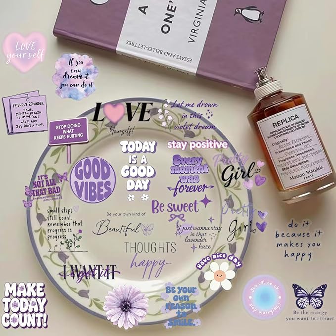 50 PCS Motivational Quote Stickers - Image 6