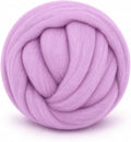 3.53oz Wool Roving: Needle Felting Wool White Roving Wool Felting Supplies Pure by Gipony