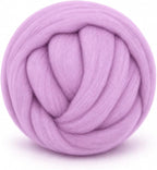 3.53oz Wool Roving: Needle Felting Wool White Roving Wool Felting Supplies Pure by Gipony