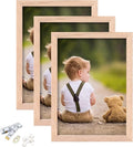 5x7 Picture Frame, OAK Wood Photo Frame by ATOBART