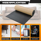 NATGAI Sponge Neoprene with Adhesive Foam Rubber Sheet 1/4” Thick X 78" Long X - Image 6