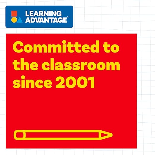 LEARNING ADVANTAGE Geometry Template, Stencil - Image 8