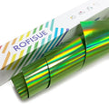 Sheet Metallic Foil Heat Transfer Vinyl olographic Green 12Inch*6Ft HTV by Unknown